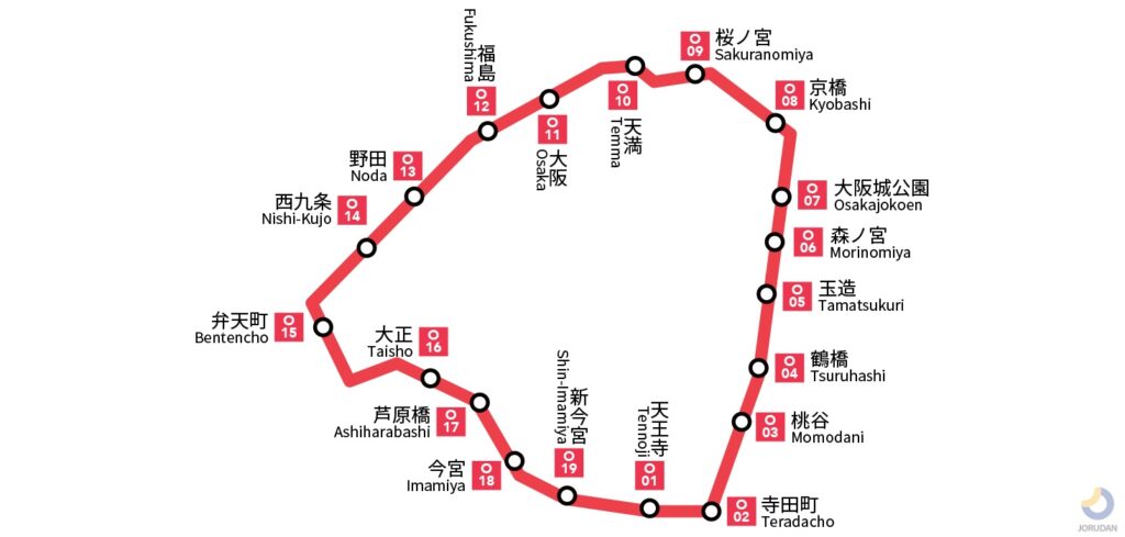 【JR line】Travel-Friendly Guide to the JR Osaka Loop Line – For ...